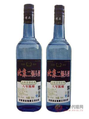 北京二锅头酒八年陈-43&deg;-750ml